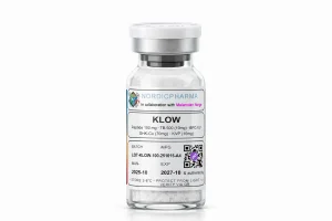 KLOW Peptide – Avansert regenerativt blend med KPV | KLOW Norge - Klow KLOW peptide blend med BPC-157, TB-500, GHK-Cu og KPV – KLOW Norge - Kjøp Klow
