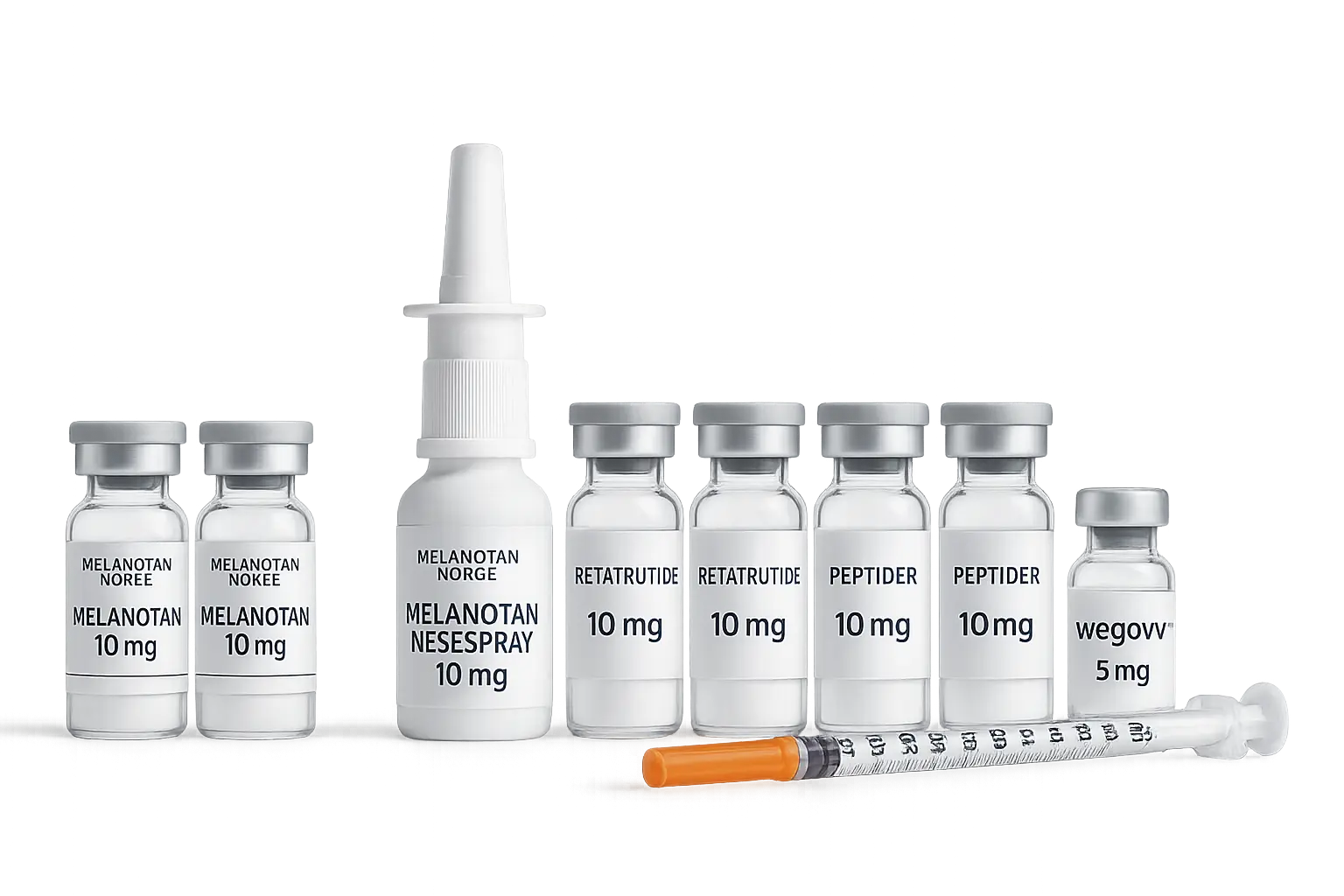 Melanotan Norge - Melanotan 2, Retatrutide, Wegovy og peptider